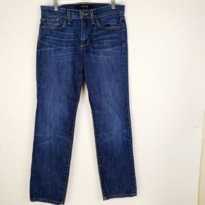 Joes Jeans Women's Brixton Straight‎ & Narrow Blue Denim Jeans Size 30x26